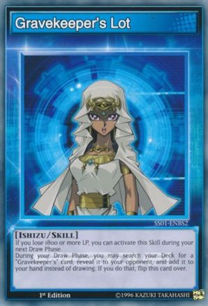 Gravekeeper's Lot (SS01-ENBS2) - Speed Duel Decks: Destiny Masters 1st Edition Speed Duel Decks: Destiny Masters Yugioh Single Squirtle Squad Card Shop.