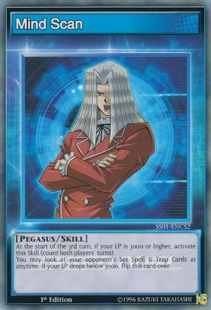 Mind Scan (SS01-ENCS2) - Speed Duel Decks: Destiny Masters 1st Edition Speed Duel Decks: Destiny Masters Yugioh Single Squirtle Squad Card Shop.