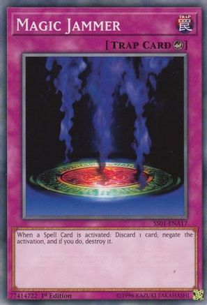 Magic Jammer (SS01-ENA17) - Speed Duel Decks: Destiny Masters 1st Edition Speed Duel Decks: Destiny Masters Yugioh Single Squirtle Squad Card Shop.