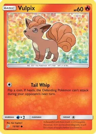 Vulpix 015 SM Team Up - Common