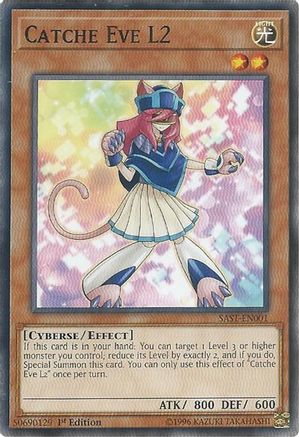 Catche Eve L2 (SAST-EN001) - Savage Strike Unlimited Savage Strike Yugioh Single Squirtle Squad Card Shop.