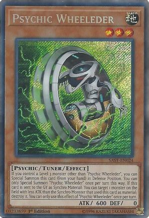 Psychic Wheeleder (SAST-EN024) - Savage Strike Unlimited Savage Strike Yugioh Single Squirtle Squad Card Shop.