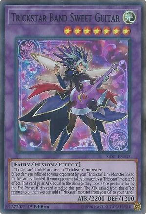 Trickstar Band Sweet Guitar (SAST-EN033) - Savage Strike 1st Edition Savage Strike Yugioh Single Squirtle Squad Card Shop.