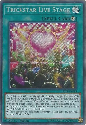 Trickstar Live Stage (SAST-EN058) - Savage Strike Unlimited Savage Strike Yugioh Single Squirtle Squad Card Shop.