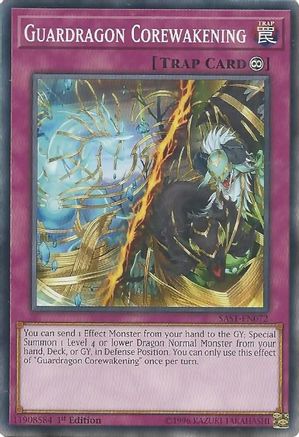 Guardragon Corewakening (SAST-EN072) - Savage Strike Unlimited Savage Strike Yugioh Single Squirtle Squad Card Shop.