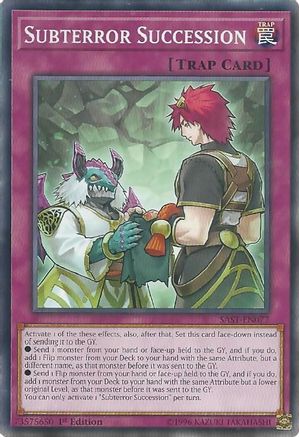 Subterror Succession (SAST-EN077) - Savage Strike 1st Edition Savage Strike Yugioh Single Squirtle Squad Card Shop.