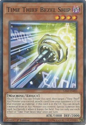 Time Thief Bezel Ship (SAST-EN083) - Savage Strike Unlimited Savage Strike Yugioh Single Squirtle Squad Card Shop.