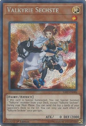 Valkyrie Sechste (SAST-EN088) - Savage Strike 1st Edition Savage Strike Yugioh Single Squirtle Squad Card Shop.