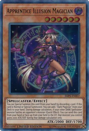 Apprentice Illusion Magician (JMPS-EN007) (JMPS-EN007) - Shonen Jump Magazine Promos Limited Shonen Jump Magazine Promos Yugioh Single Squirtle Squad Card Shop.