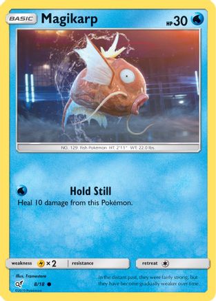 Magikarp (Holo Common) 008 - Holofoil Detective Pikachu - Common Detective Pikachu Pokemon Single Squirtle Squad Card Shop.