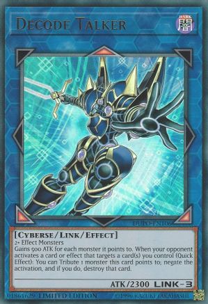 Decode Talker (DUPO-EN106) - Duel Power Limited Duel Power Yugioh Single Squirtle Squad Card Shop.