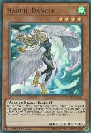 Harpie Dancer (DUPO-EN044) - Duel Power 1st Edition Duel Power Yugioh Single Squirtle Squad Card Shop.