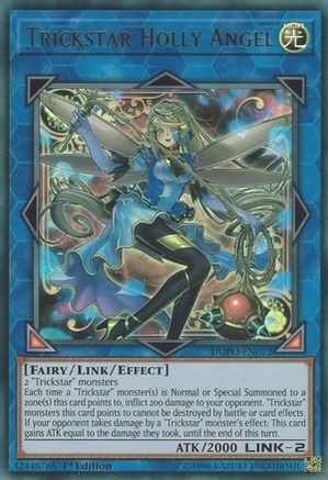 Trickstar Holly Angel (DUPO-EN072) - Duel Power 1st Edition Duel Power Yugioh Single Squirtle Squad Card Shop.
