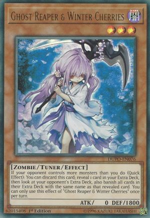Ghost Reaper & Winter Cherries (DUPO-EN076) - Duel Power Unlimited Duel Power Yugioh Single Squirtle Squad Card Shop.