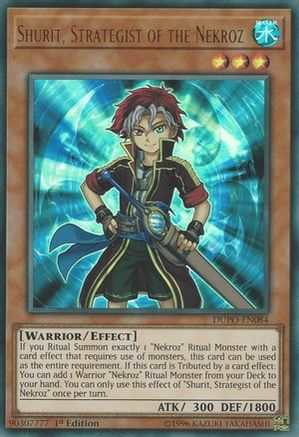 Shurit, Strategist of the Nekroz (DUPO-EN084) - Duel Power 1st Edition Duel Power Yugioh Single Squirtle Squad Card Shop.
