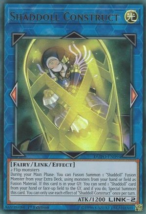 Shaddoll Construct (DUPO-EN094) - Duel Power 1st Edition Duel Power Yugioh Single Squirtle Squad Card Shop.