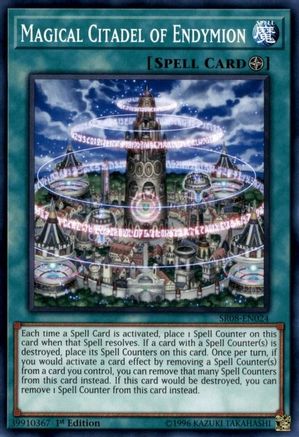 Magical Citadel of Endymion (SR08-EN024) - Structure Deck: Order of the Spellcasters 1st Edition Structure Deck: Order of the Spellcasters Yugioh Single Squirtle Squad Card Shop.