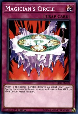Magician's Circle (SR08-EN039) - Structure Deck: Order of the Spellcasters 1st Edition Structure Deck: Order of the Spellcasters Yugioh Single Squirtle Squad Card Shop.