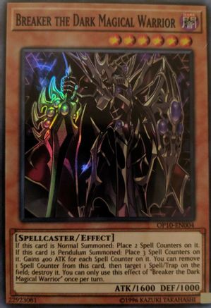 Breaker the Dark Magical Warrior (OP10-EN004) - OTS Tournament Pack 10 Unlimited OTS Tournament Pack 10 Yugioh Single Squirtle Squad Card Shop.