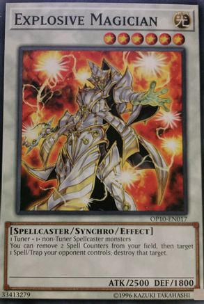 Explosive Magician (OP10-EN017) - OTS Tournament Pack 10 Unlimited OTS Tournament Pack 10 Yugioh Single Squirtle Squad Card Shop.