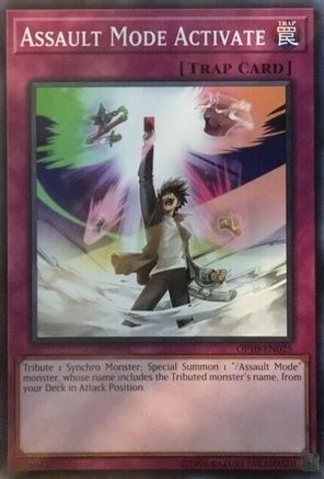 Assault Mode Activate (OP10-EN025) - OTS Tournament Pack 10 Unlimited OTS Tournament Pack 10 Yugioh Single Squirtle Squad Card Shop.