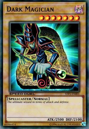 Dark Magician (STP1-EN001) - Speed Duel: Tournament Pack 1 Unlimited Speed Duel: Tournament Pack 1 Yugioh Single Squirtle Squad Card Shop.