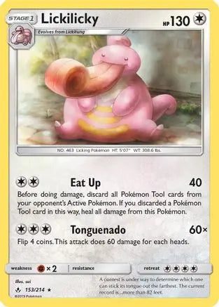 Lickilicky SM Unbroken Bonds - Rare
