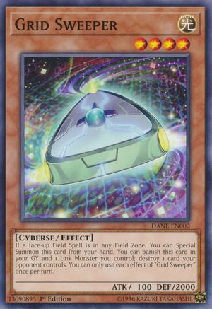 Grid Sweeper (DANE-EN002) - Dark Neostorm Unlimited Dark Neostorm Yugioh Single Squirtle Squad Card Shop.
