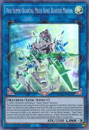 Neo Super Quantal Mech King Blaster Magna (DANE-EN046) - Dark Neostorm 1st Edition Dark Neostorm Yugioh Single Squirtle Squad Card Shop.