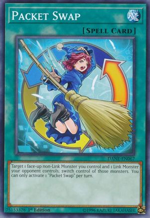 Packet Swap (DANE-EN067) - Dark Neostorm Unlimited Dark Neostorm Yugioh Single Squirtle Squad Card Shop.