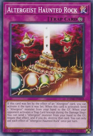 Altergeist Haunted Rock (DANE-EN068) - Dark Neostorm 1st Edition Dark Neostorm Yugioh Single Squirtle Squad Card Shop.
