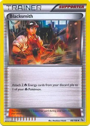 Blacksmith (Sheen Holo) 088/106 - Reverse Holofoil Miscellaneous Cards & Products - Promo Miscellaneous Cards & Products Pokemon Single Squirtle Squad Card Shop.