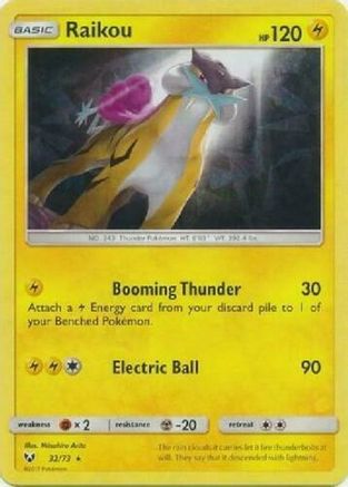 Raikou (Let's Play, Pikachu!) 032/73 - Holofoil Deck Exclusives - Holo Rare Deck Exclusives Pokemon Single Squirtle Squad Card Shop.
