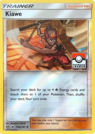 Kiawe (Pokemon League) 116a/147 - Reverse Holofoil League & Championship Cards - Promo League & Championship Cards Pokemon Single Squirtle Squad Card Shop.