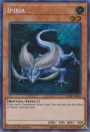 Ipiria (BLHR-EN001) - Battles of Legend: Hero's Revenge 1st Edition Battles of Legend: Hero's Revenge Yugioh Single Squirtle Squad Card Shop.