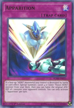 Apparition (BLHR-EN013) - Battles of Legend: Hero's Revenge 1st Edition Battles of Legend: Hero's Revenge Yugioh Single Squirtle Squad Card Shop.