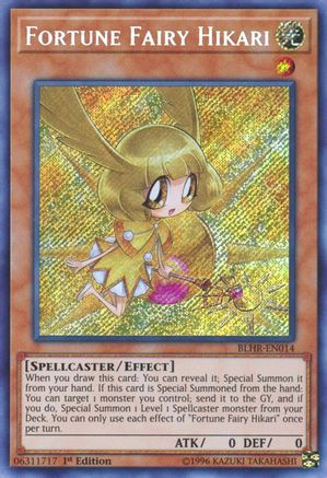 Fortune Fairy Hikari (BLHR-EN014) - Battles of Legend: Hero's Revenge 1st Edition Battles of Legend: Hero's Revenge Yugioh Single Squirtle Squad Card Shop.