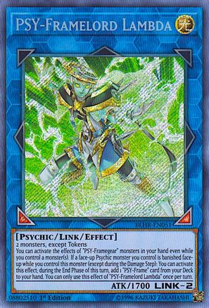 PSY-Framelord Lambda (BLHR-EN051) - Battles of Legend: Hero's Revenge 1st Edition Battles of Legend: Hero's Revenge Yugioh Single Squirtle Squad Card Shop.