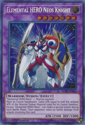 Elemental HERO Neos Knight (BLHR-EN064) - Battles of Legend: Hero's Revenge 1st Edition Battles of Legend: Hero's Revenge Yugioh Single Squirtle Squad Card Shop.
