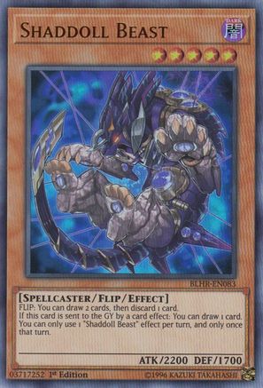 Shaddoll Beast (BLHR-EN083) - Battles of Legend: Hero's Revenge 1st Edition Battles of Legend: Hero's Revenge Yugioh Single Squirtle Squad Card Shop.