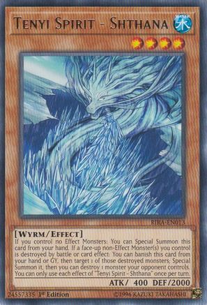 Tenyi Spirit - Shthana (RIRA-EN013) - Rising Rampage 1st Edition Rising Rampage Yugioh Single Squirtle Squad Card Shop.