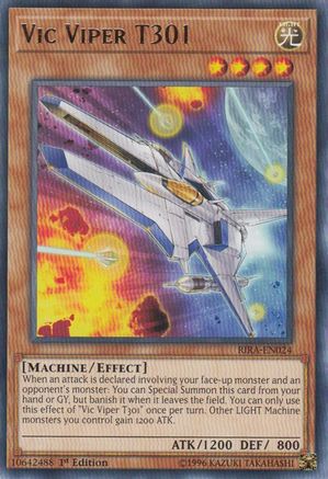 Vic Viper T301 (RIRA-EN024) - Rising Rampage Unlimited Rising Rampage Yugioh Single Squirtle Squad Card Shop.