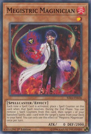 Megistric Maginician (RIRA-EN036) - Rising Rampage Unlimited Rising Rampage Yugioh Single Squirtle Squad Card Shop.