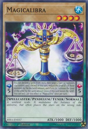 Magicalibra (RIRA-EN037) - Rising Rampage 1st Edition Rising Rampage Yugioh Single Squirtle Squad Card Shop.