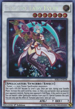 Fortune Lady Every (RIRA-EN038) - Rising Rampage 1st Edition Rising Rampage Yugioh Single Squirtle Squad Card Shop.