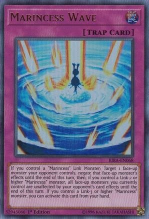 Marincess Wave (RIRA-EN068) - Rising Rampage 1st Edition Rising Rampage Yugioh Single Squirtle Squad Card Shop.