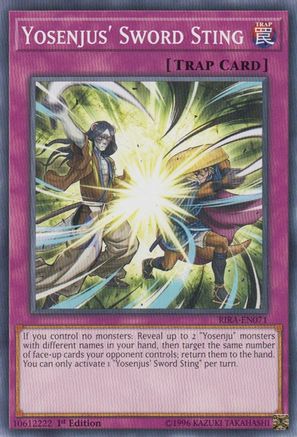 Yosenjus' Sword Sting (RIRA-EN071) - Rising Rampage Unlimited Rising Rampage Yugioh Single Squirtle Squad Card Shop.