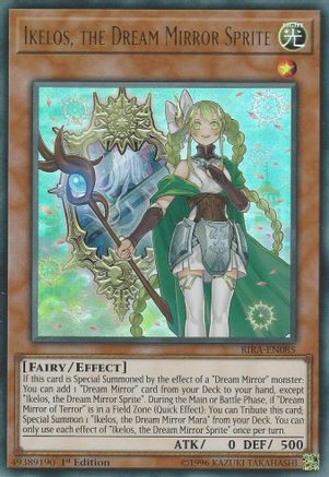 Ikelos, the Dream Mirror Sprite (RIRA-EN085) - Rising Rampage 1st Edition Rising Rampage Yugioh Single Squirtle Squad Card Shop.