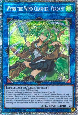 Wynn the Wind Charmer, Verdant (Starlight Rare) (RIRA-EN046) - Rising Rampage 1st Edition Rising Rampage Yugioh Single Squirtle Squad Card Shop.