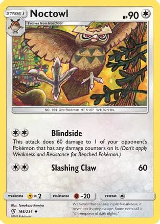 Noctowl 166 SM Unified Minds - Uncommon